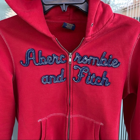 Abercrombie & Fitch Jackets & Blazers - Abercrombie and Fitch women full Zip hoodie Jacket size Fits S slim fit